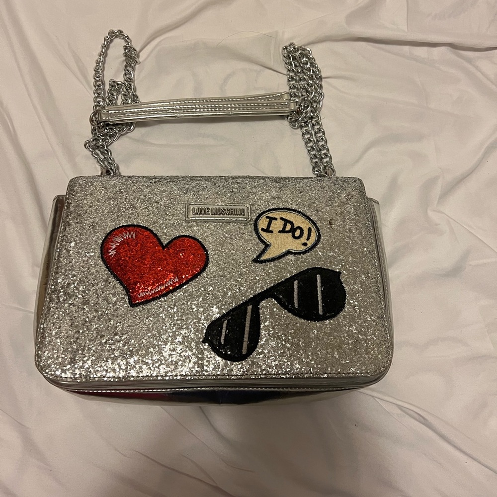 Love Moschino Glitter Shoulder Bag